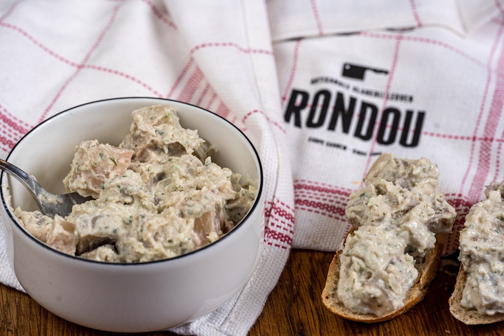 Kalfskop in hersensaus