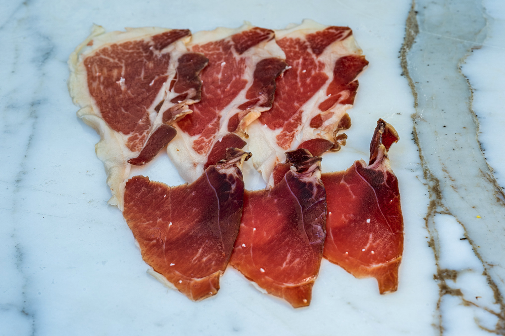 Bellota Iberico ham (fijn gesneden)