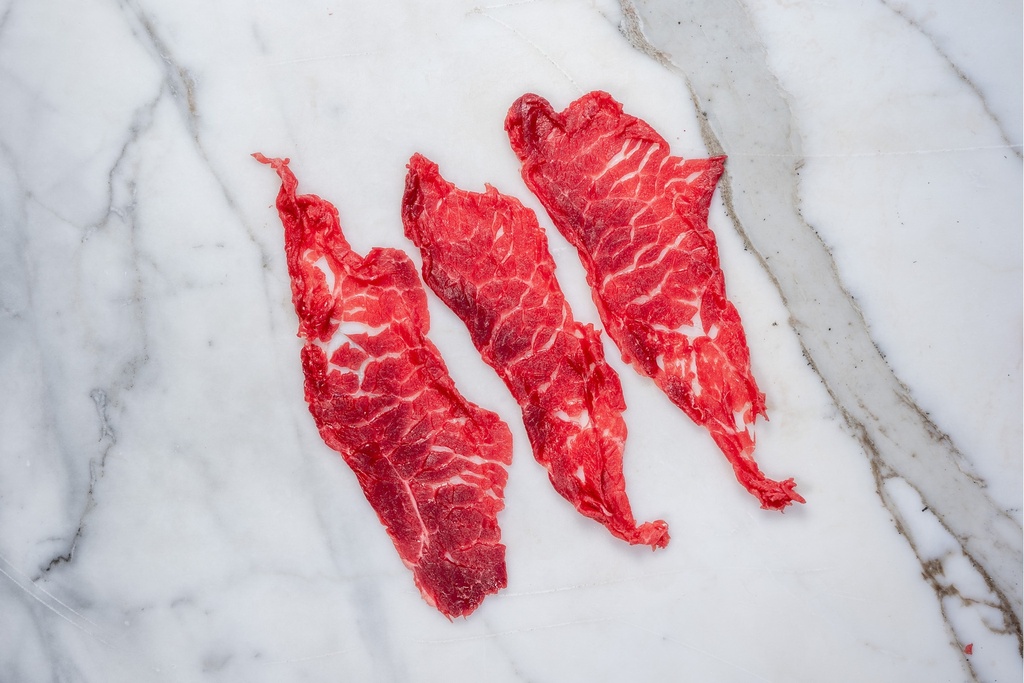 Carpaccio Wit-Blauw
