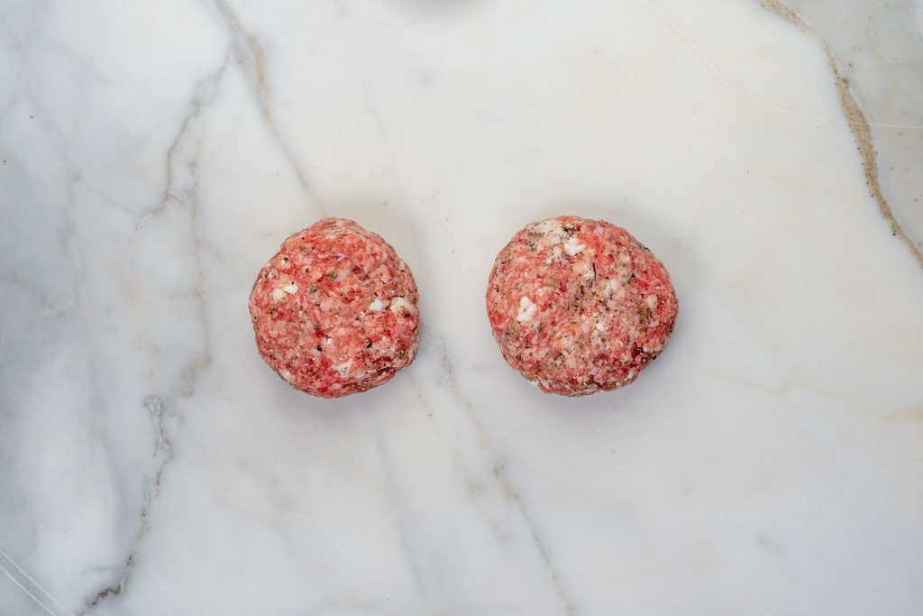 Griekse burger (varken-rund)