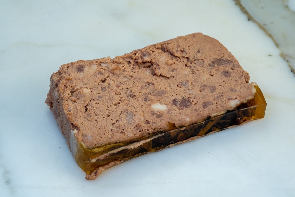 Paté met varkenswangen