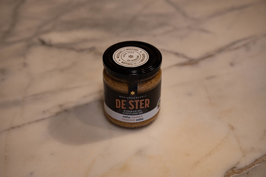 Mosterd De Ster medium Extra -  potje van 210 ml