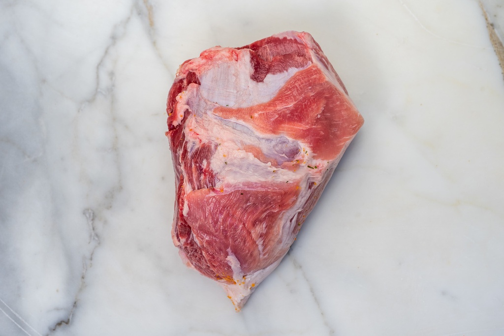 Varkensgebraad van de schouder