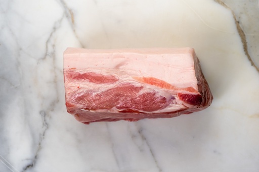 Varkensgebraad van de hesp