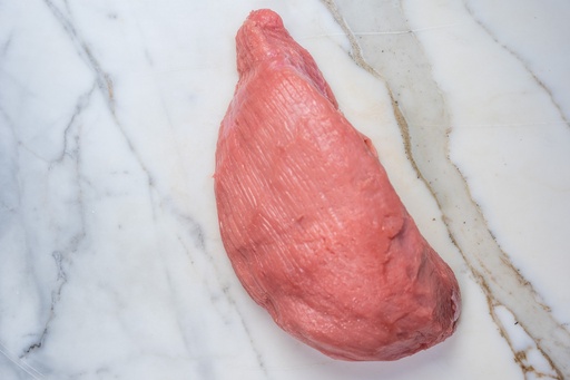 Kalfsgebraad (lang, recht stuk)